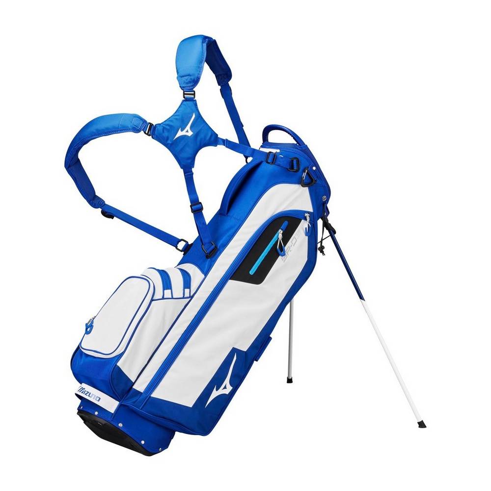 Mens Mizuno BR-D3 Stand Bag Blue/White Philippines (DXNUCJ759)